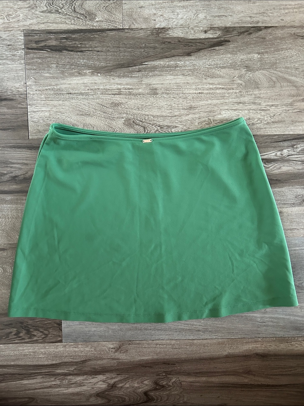 PINK Victoria's Secret Green Swim Coverup Mini Skirt